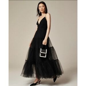 J.Crew Strappy Tulle Gown